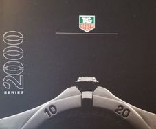Pair of vintage Tag Heuer catalogs
