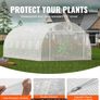 20ft Walk-In Polytunnel Greenhouse with Galvanized Steel Frame and PE Cover Image 4