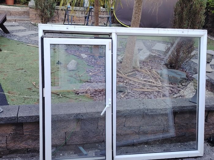 Pvc used window