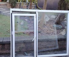 Pvc used window