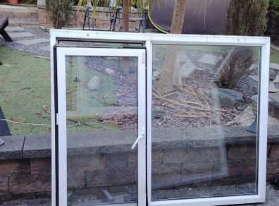 Pvc used window