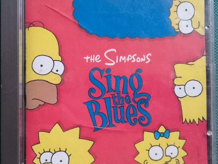 The Simpsons - The Simpsons Sing The Blues CD (1990) Original Made In Germany Release EX+