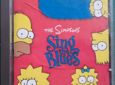 The Simpsons - The Simpsons Sing The Blues CD (1990) Original Made In Germany Release EX+