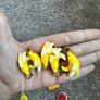 Funny Peelable Banana Hair Clips Set Image 4