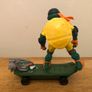 TMNT Thrashin Mike Ninja Turtle Action Figure With Skateboard Image 4