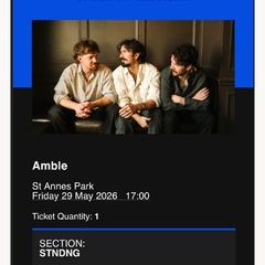 1 Amble ticket Friday St Anne's park