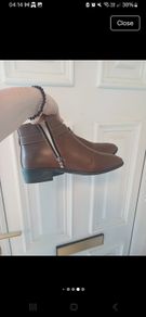 brown boots uk6