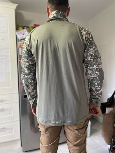 Military Camo zip Pullover Size XXL