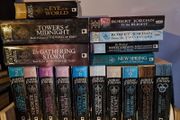 The Wheel of Time by Robert Jordan full series set books 1-14 + the world of the Wheel of Time and New Spring: A Wheel of Time novel