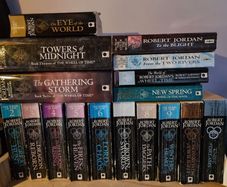 The Wheel of Time by Robert Jordan full series set books 1-14 + the world of the Wheel of Time and New Spring: A Wheel of Time novel