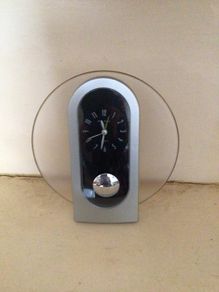 Vintage Clock with plastic halo