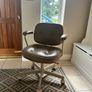 IKEA real leather office chair Image 4