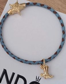 Pandora Disney Pixar Toy Story Sheriff Star Bracelet
