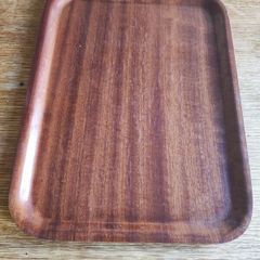 Wooden serving tray