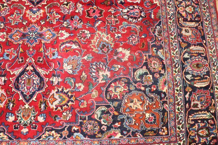 P.ersian Mashad Rug 'Signed' 345x248cm (MESH)