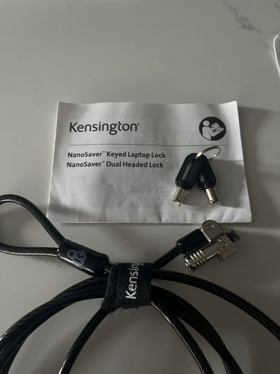 Keyed Laptop Lock - Dual Headed Lock