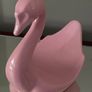 80s retro ceramic swan guest towel or napkin holder Image 5