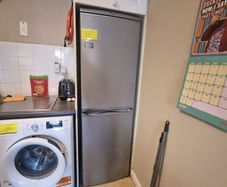 Hotpoint Fridge Freezer Silver Fully Working Quick Sale