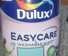 Dulux easycare blue paint
