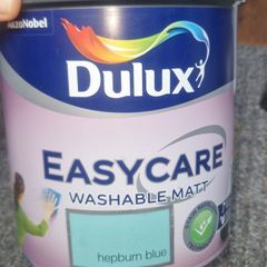 Dulux easycare blue paint