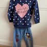 6 sets girls top and trousers sets Image 5