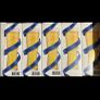 Peroni birra Roma nastro azzurro italiana Half Pint Beer Glass Image 3