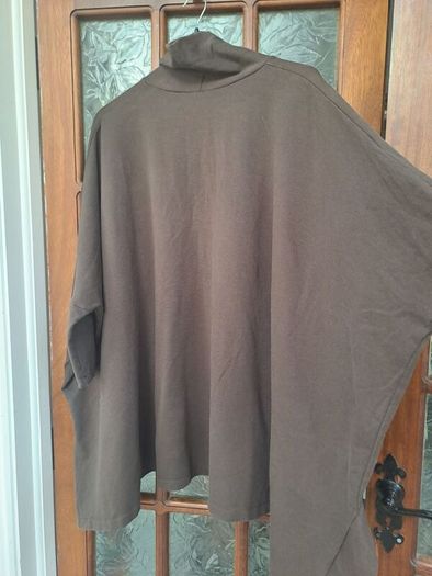 Oversized COS style asymmetric turtleneck