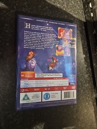 The Sword in the Stone DVD