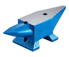 Single Horn Anvil 22Lbs Steel Anvil Blacksmith for Sale Forge Steel Tools with Round and Square Hole and Equipment Anvil Rugged Blacksmith Jewelers Durable and Robust Metalsmith Tool