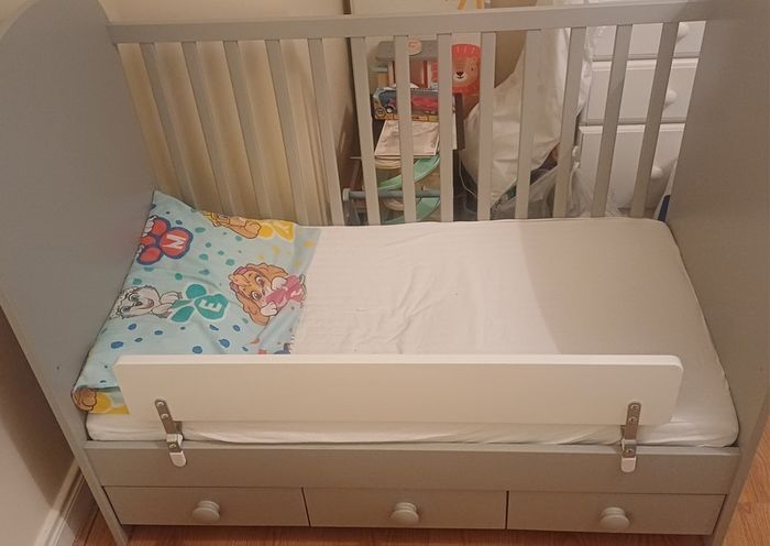 IKEA Gonatt Cot (Grey)