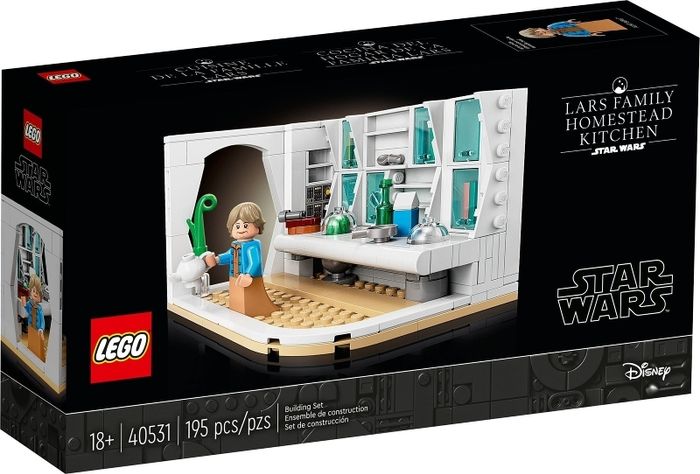 lego star wars Lars family homestead kitchen 40531