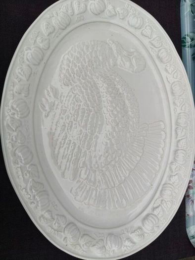 Vintage Turkey Platter