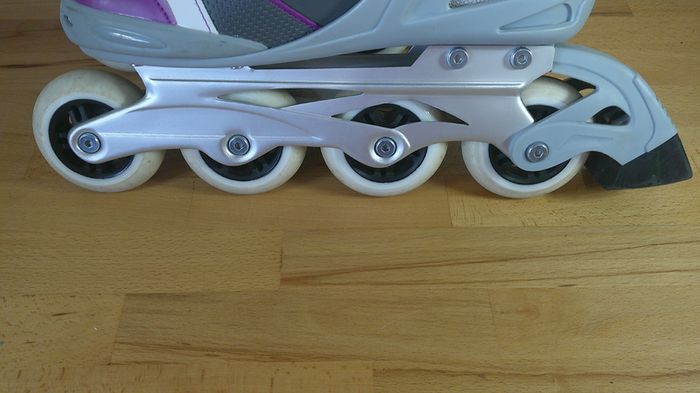 Roller Derby Aerio Q 60 Womens Inline Skates UK  Ire Size 8 Euro 42 Elite Series Purple Grey