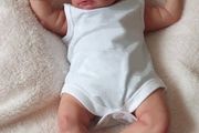Reborn Baby Dolls That Look Real 21 Inch Sleeping Newborn Baby Boy Soft Silicone Vinyl Lifelike Baby Dolls with Pacifier+Bottle