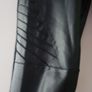 Learher look pant size fit 68 worn once pls read description Image 2