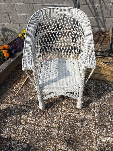 Wicker chair