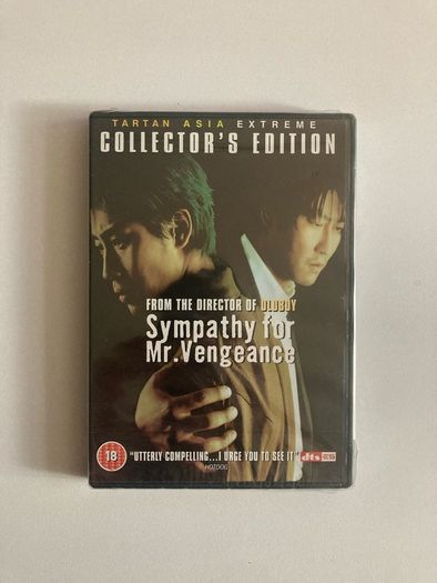 Sympathy for Mr Vengeance DVD Sealed Oldboy