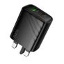 Hoco CS25B Dual Port PD20W+QC3.0 Charger Image 2