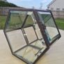 Hexagonal Metal Bevel Glass Jewellery Box Image 5