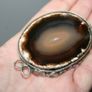 Vintage PENDANT with a large intaglio on Agate 3" Image 7