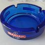 saicaf il Caffe """ coffee brand """blue glass ashtray, prefect condition see pictures,,price includes post to anywhere in Ireland thank you.,check out my other adds, Image 2