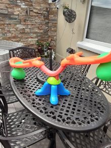 Kids seesaw only used a couple of times
