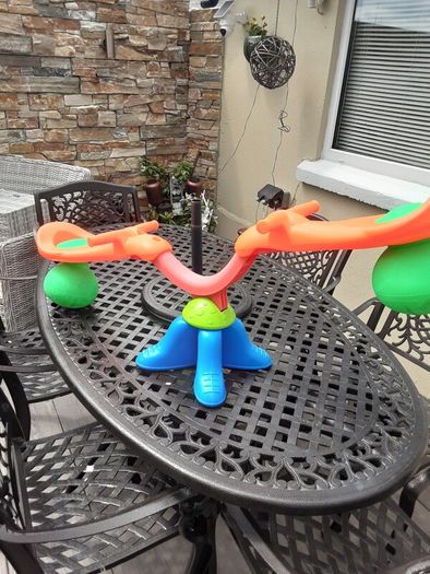 Kids seesaw only used a couple of times