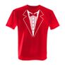 Tuxedo Suit Bow Tie Fancy Dress Stag Party Night T Shirt Tee Top Shirt Great Gift Present Image 4