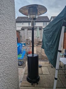 Patio gas heater