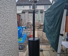 Patio gas heater