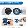 300W Random Orbital Electric Sander Machine with 21Pcs 125mm Sandpapers 120V/240V Strong Dust Collection Polisher by PROSTORMER Image 8