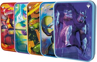 Magic The Gathering Teenage Mutant Ninja Turtles Tins