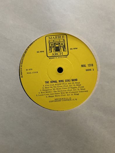 The Donal ring ceili band vinyl