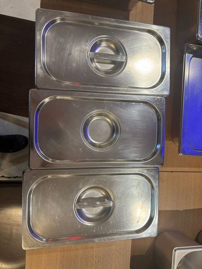 Stainless Steel Food Prep Containers & Lids
